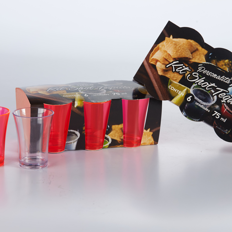 Copo shot tequila 75ml